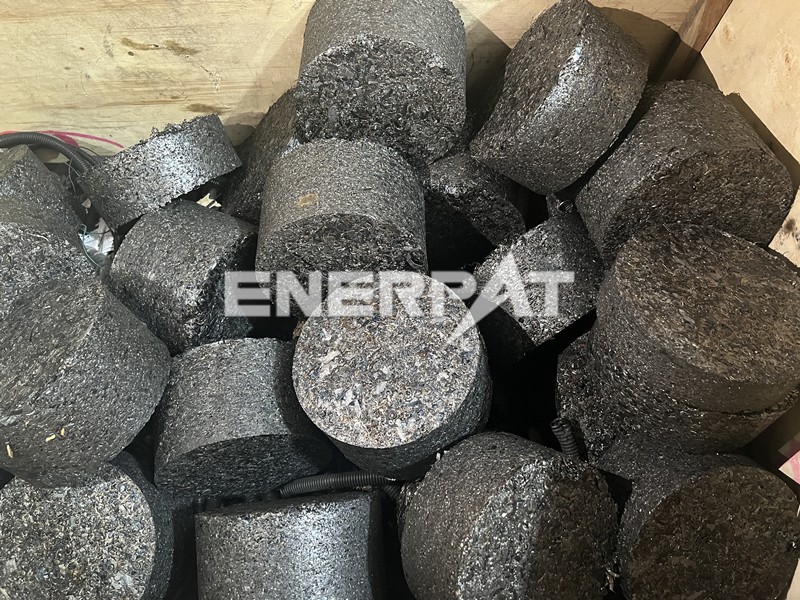 大型铁屑压饼机